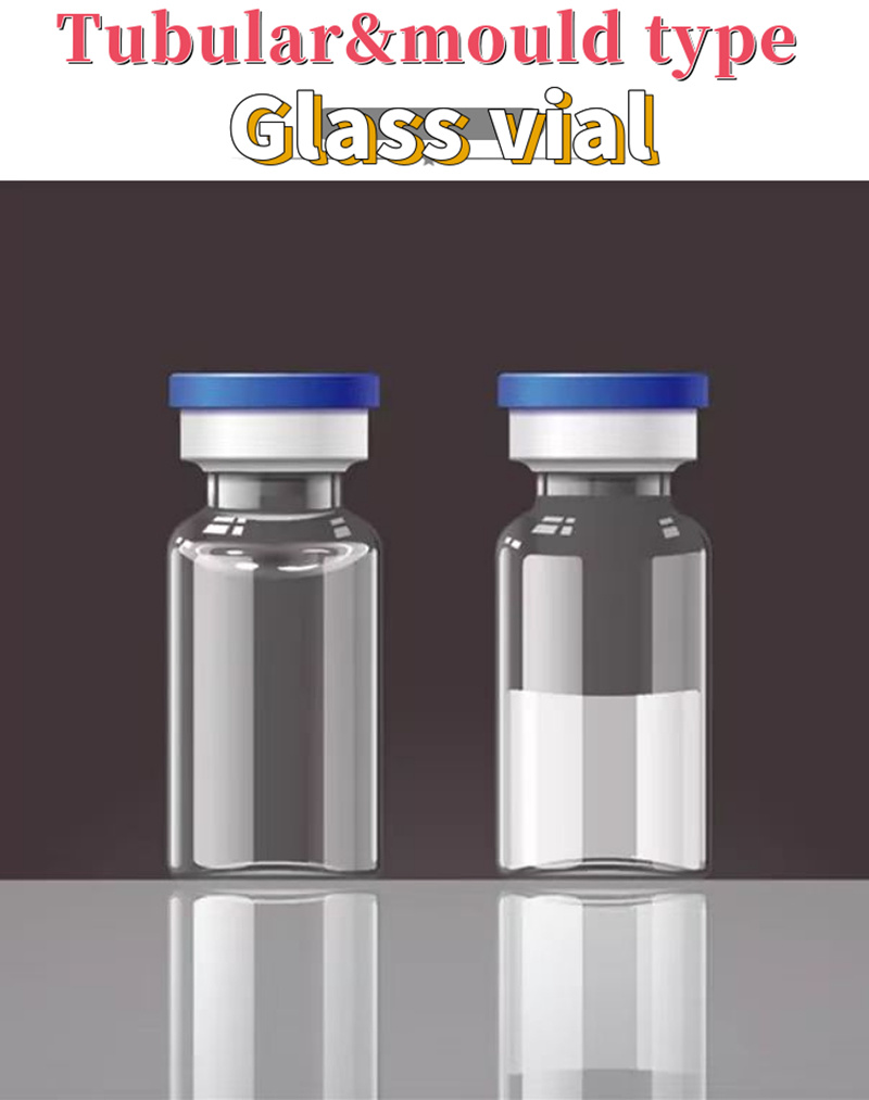 Pharmaceutical Sterile Prescription Vials 5ml 7ml 10ml Clear Amber Tubular Injection Glass Vials