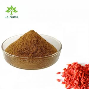 China Wolfberry Extract Goji Beeren Berry Extract Powder Lycium Extract 50% Polysaccharide on sale 