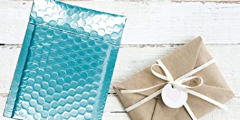Ice Blue Bubble mailers