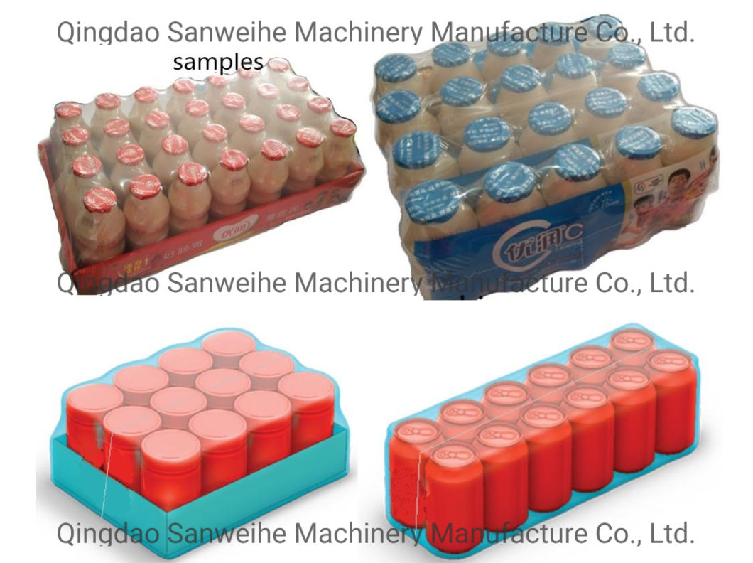 Collective Pet Bottles /Plastic Bottles / Milk Cups Automatic Shrink Packing Machine