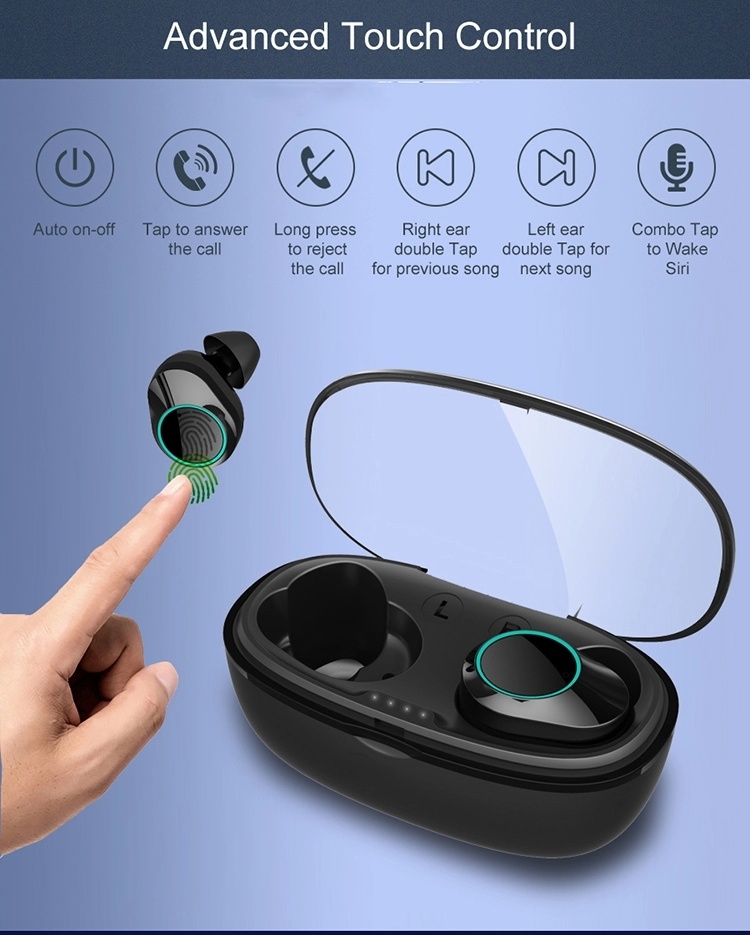 Wireless Headset Bluetooths Earphones Mini Headfrees Headphones