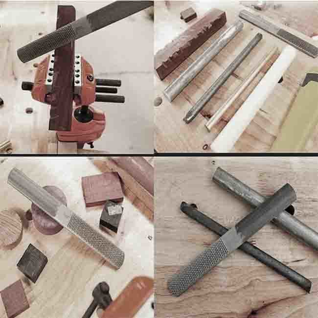 View Larger Imageshare4 in 1 Metal File Wood Rasp 8&prime;&prime;/200mm Steel for Carpenter DIY Wood File Gadget Woodworking Hand Tools