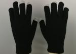 Conduction électrique légère fonctionnante de gants de mains tricotée par composé sur le pouce