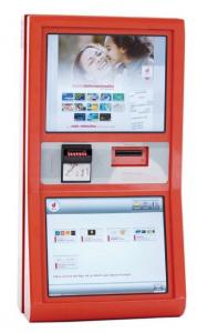 China Vente au détail/paiement, infrarouge/résistance/kiosque multifonctionnel d'écran tactile de capacité on sale 