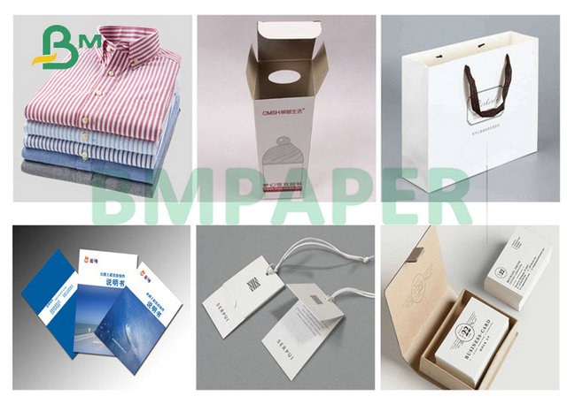 65 x 92cm 250gsm 300gsm 350gsm White Back Coated Duplex Board For Normal Package 