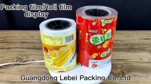 China Wholesale High Quality Colored Metallized Film Printed BOPP Plastic Film For Popcorn Fried Food Packaging Film on sale 
