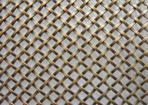 Architectual Decorative Wire Mesh Fence Panels Stainless Steel