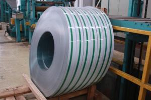 China 304 Galvanized Steel Strip , Hardened Steel Strip Insulation Banding Strap on sale 