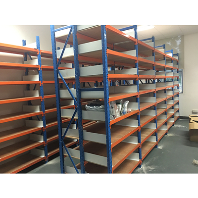 Paper Industry Storage Multi Layers Wide Span Light Duty Steel Shelving