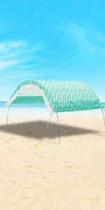 beach shade pop up sun shelter