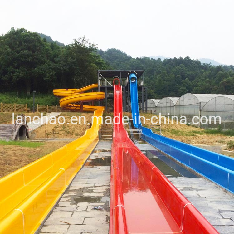 Indoor Outdoor Playground Amusement Fiberglass Water Slide