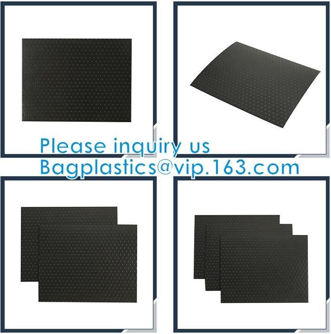 Construction Builder Film Waterproof Dampproof Clear / Black Plastic Poly Film Rolls PVC EPDM PONDS LINER Geomembrane 3