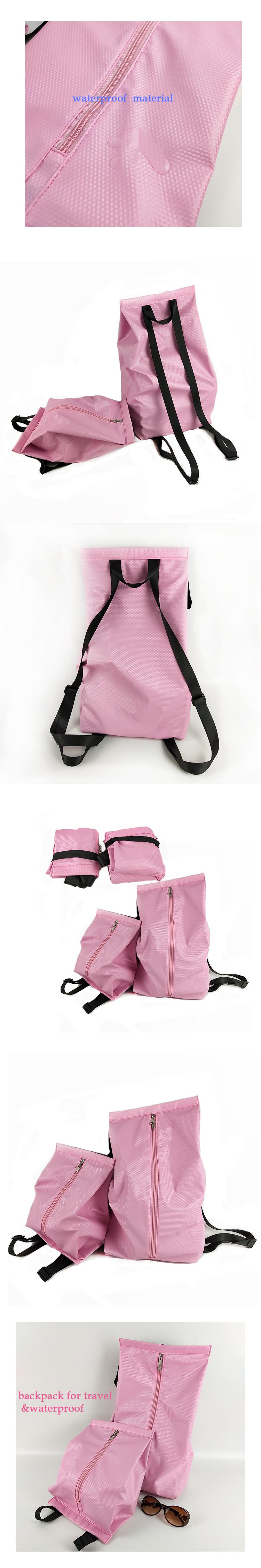 Factory custom nylon bag backpack mini lightweight Foldable