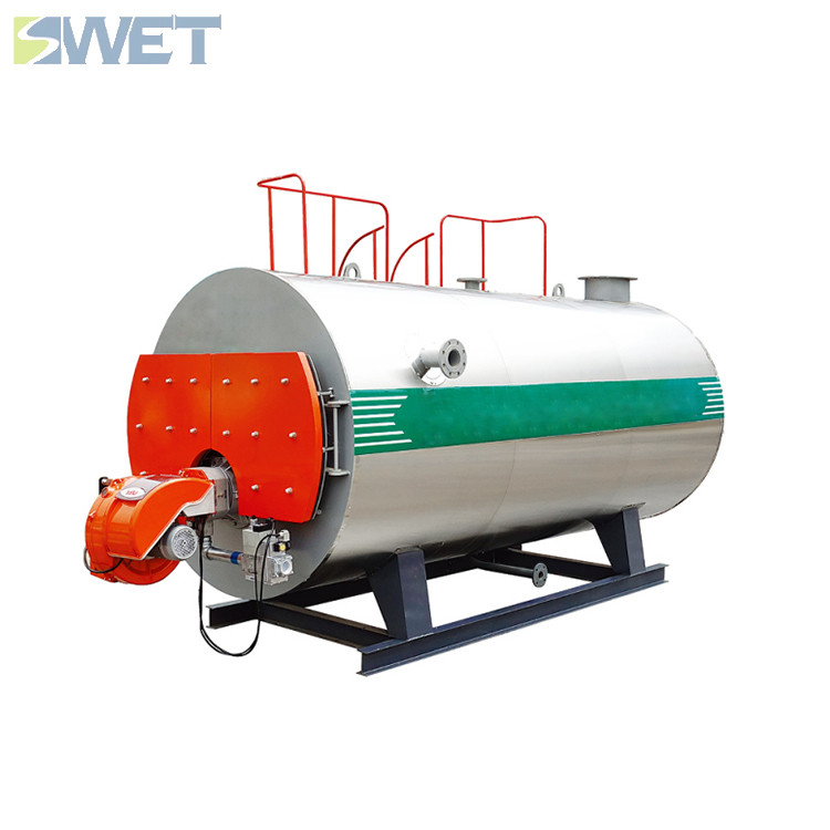 Horizontal Gas fired Hot Water Boiler for Hotel 600000kcal