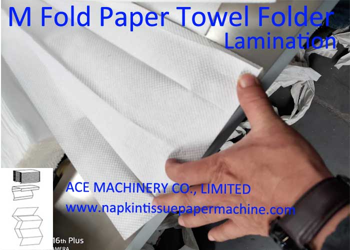 M Fold Paper Towel making Machine