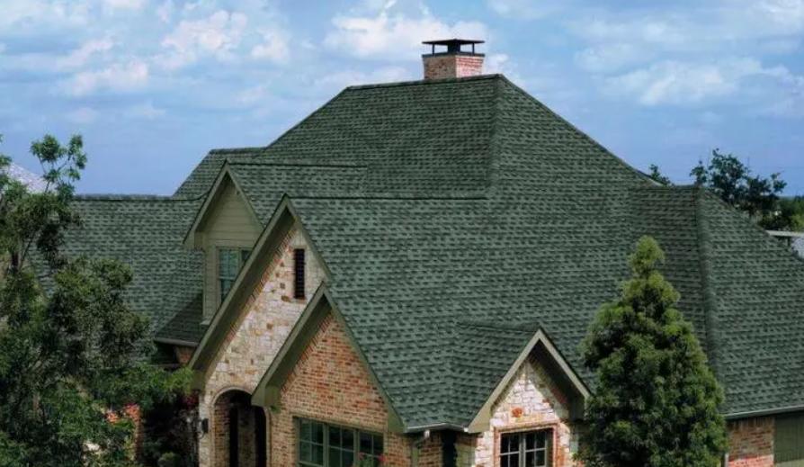 Waterproof Fireproof Easy Installed Not Fade Fiberglass Asphalt Stone Coated Roof Tile