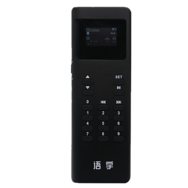 K8 model wireless tour guide has a larger lithium battery capacity and a wider range of use 1