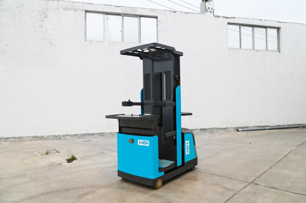 ISO CE Lift Forklift Platform 500kg Electric Order Picker OEM