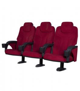 China Auditorium  Cinema Chairs Furniture Gb5-06 Model With Cup Holder on sale 