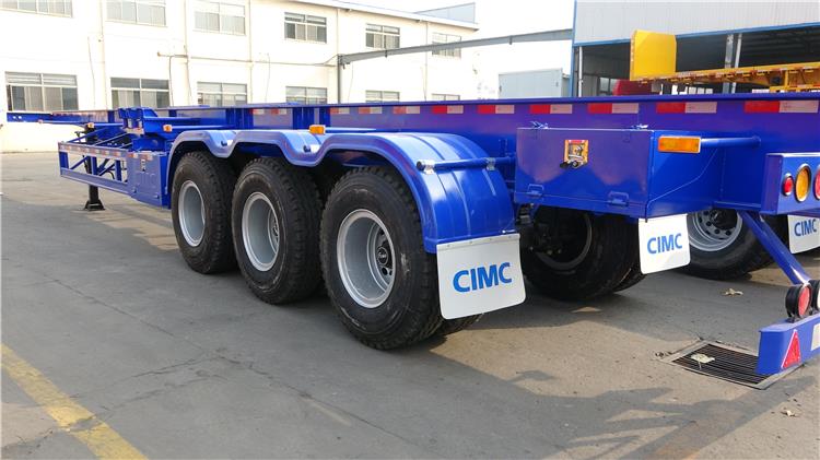 CIMC Skeleton Trailer | 40 ft container trailer for sale near me