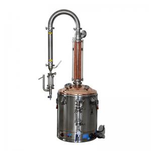 China Essential Oil Extractor Commercial Chemical Lab Steam Distillation Equipment on sale 