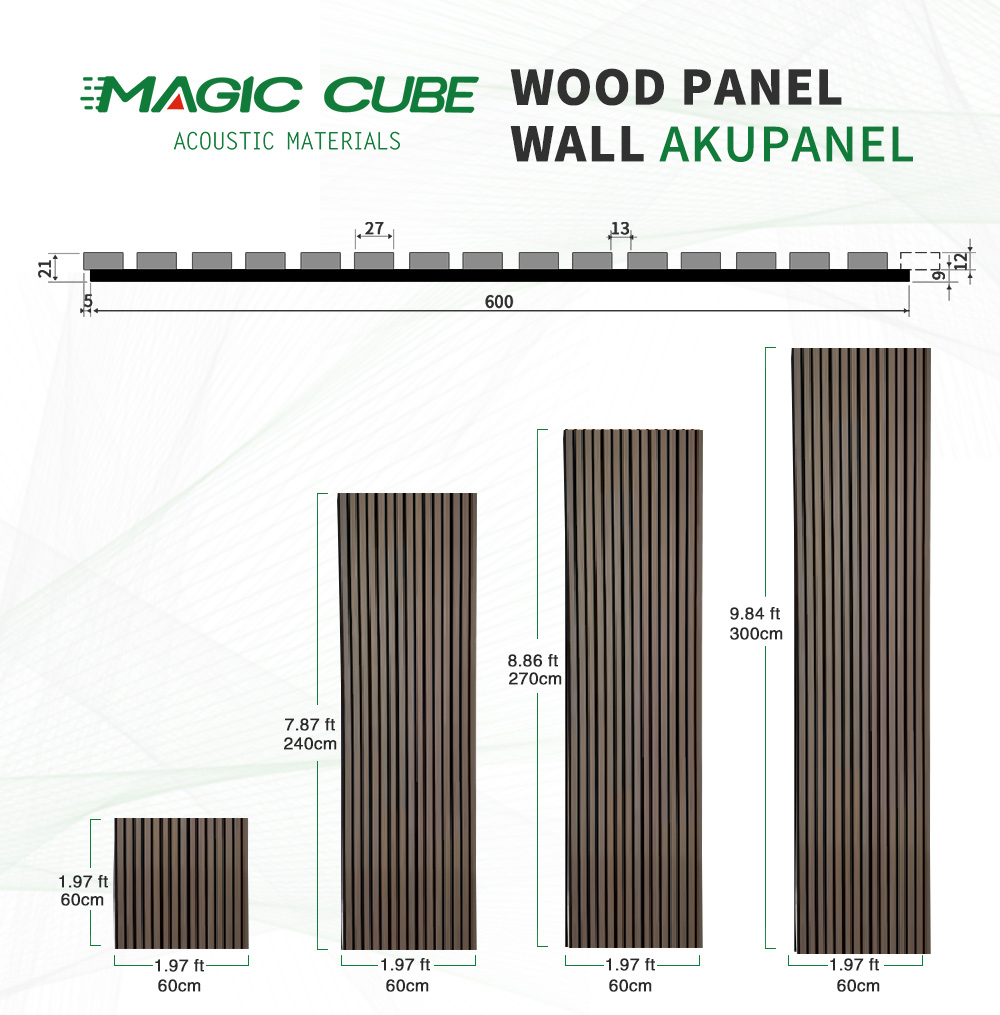 wooden slat wall panel