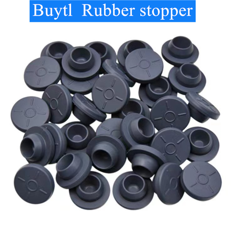 13mm 20mm Grey Sterile Butyl Medical Rubber Stopper for Vaccine Glass Injection Vials