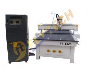 China 1325 3aix cnc wood carving machine with vaccum table and T-slot table factory price on sale 