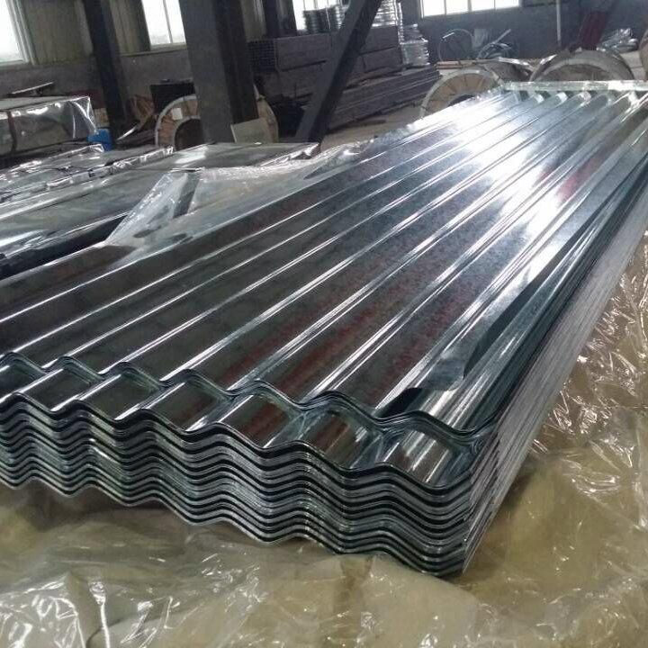 0.12-0.8mm Regular Spangle Corrugated Galvanized Steel Sheet for Roofing