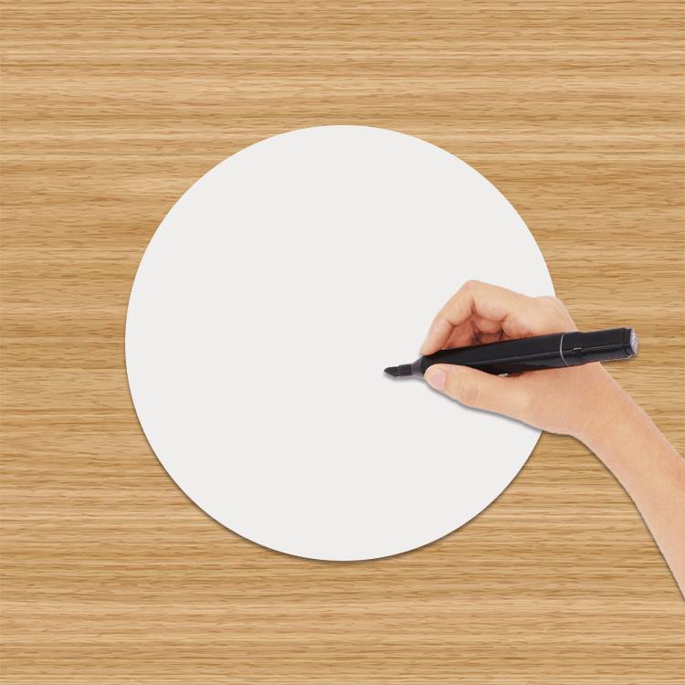 Removable Dry Erase Table Spot