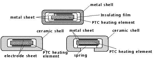 3.7V-265V NTC PTC Thermistors Positive Temperature Coefficient Resistor For Heating 8