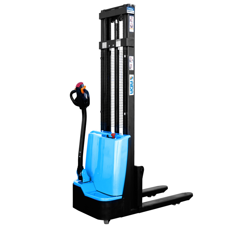 1000kg Hydraulic Automatic Forklift Electric Pallet Stacker
