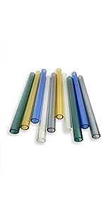 6 IN colorful glass tube