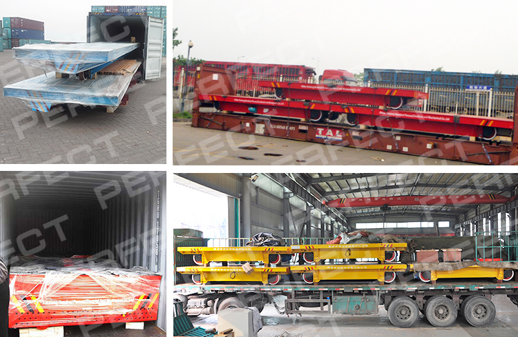 Raw Material Transfer Bogie Explosion Proof Warehouse Automated Handling Vehicle