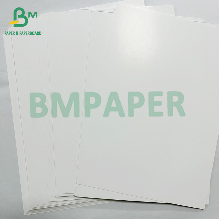 55lb Customizable Glossy or Matte Coated White Plain C2S Paper