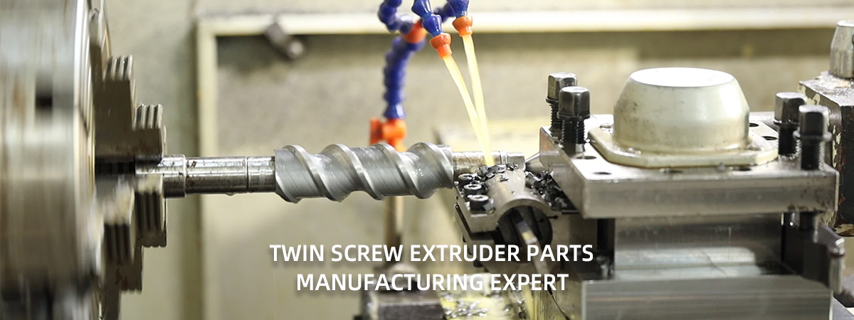 twin screw extruder element