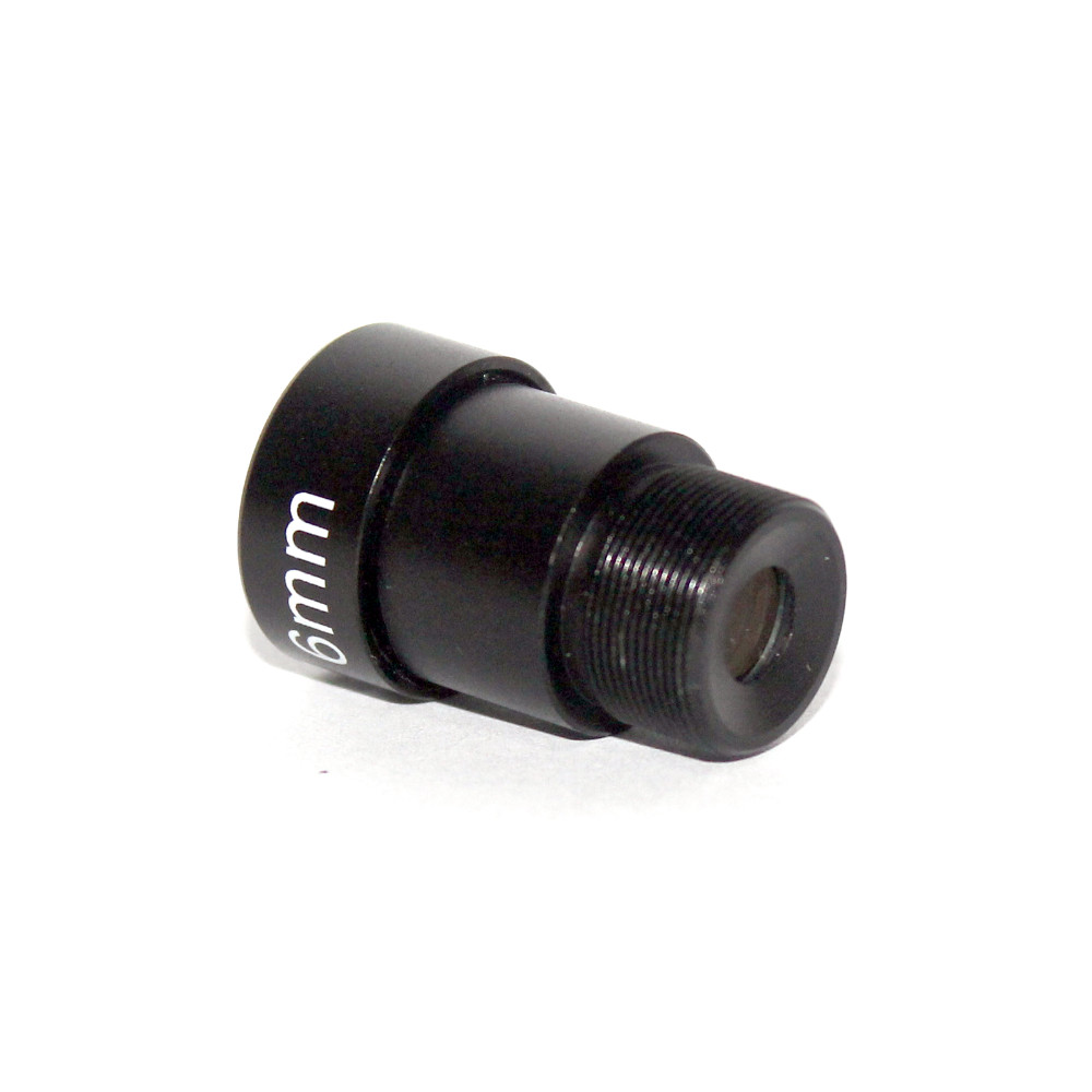 IR 6mm CCTV lens 53 Degrees M12 1/3" and 1/4" F2.0 Lens For CCTV CCD CMOS Security Camera