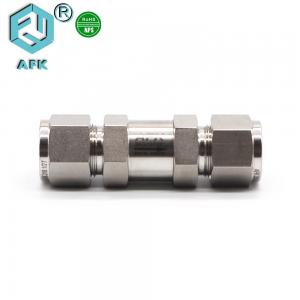 China 3000PSI Stainless Steel High Pressure Union Check Valve on sale 