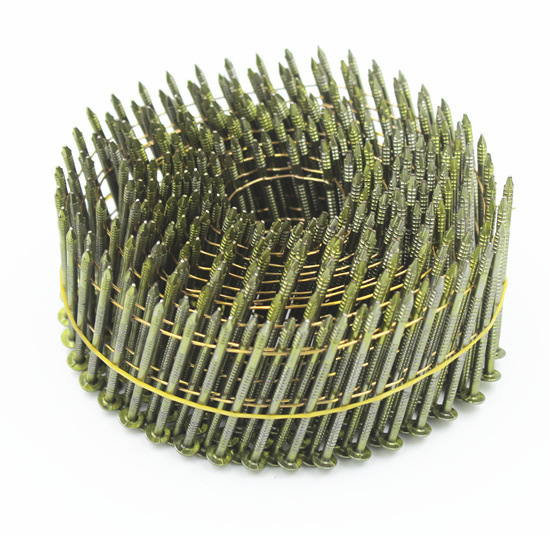 16 Degree 2.5*65mm Galvanized Wire Welded Coil Ring Nails