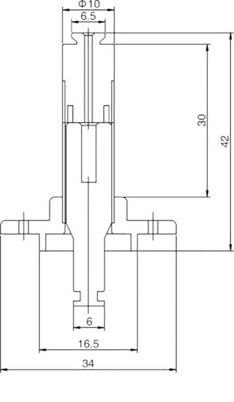 Dimension of BAPC310029008 Armature Assembly: