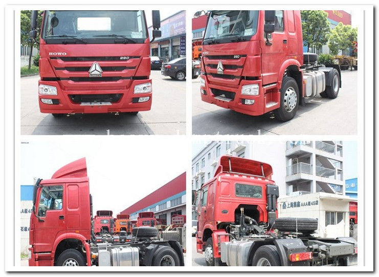 sinotruk howo 6x4 Diesel tractor truck for tough or complex road conditions using