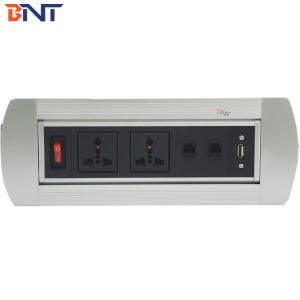 China 110V Hidden Table Flip Up Socket With Universal Power Switch on sale 