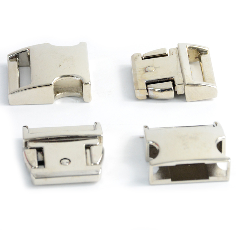 10mm Metal Side Release Buckle Zinc Alloy Paracord Bracelet Buckle