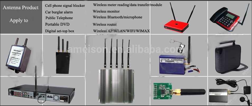 rubber antennas application