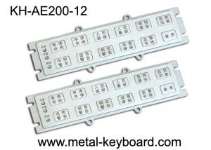 China Liquide métallique fait sur commande - rendez le clavier industriel de kiosque en métal avec 12 clés résistant on sale 