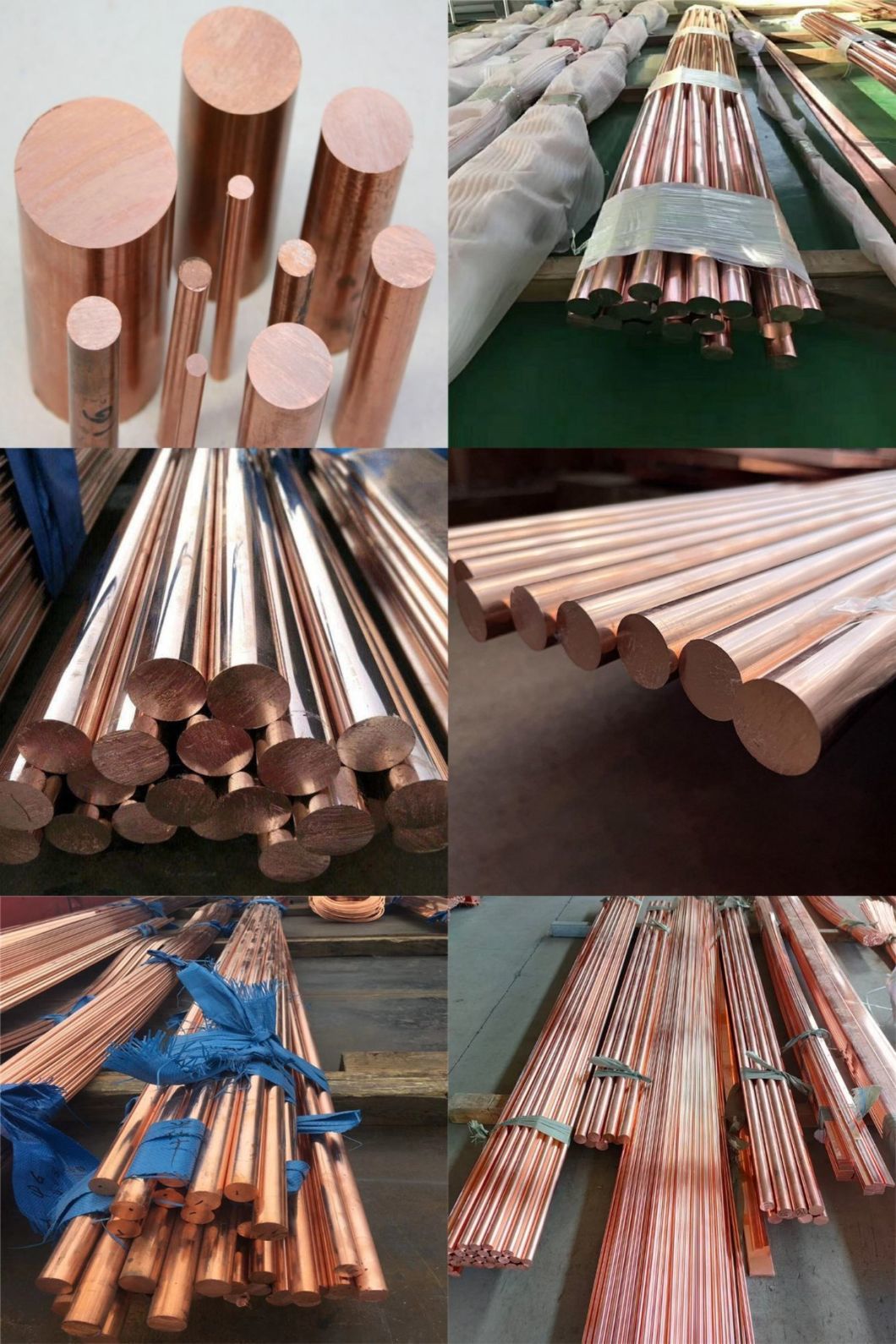 ASTM C1100 Pure Red Copper Bar / Copper Flat Bus Bar / Copper Rod