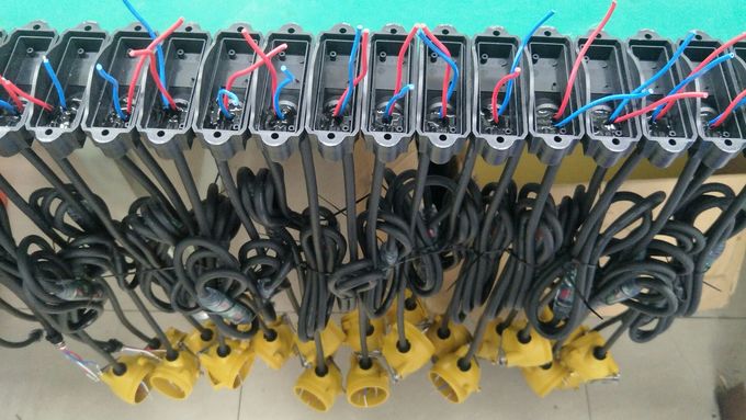 IP68 450mA corded miner led cap lamp with 20hs long working time with ABS material 8
