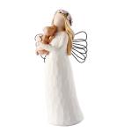 Angel Hugging Collection Figures Standing Angel 5" Sculpted Hand Painted