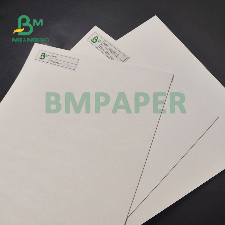 0.7mm Uncoated Absorbent Paper For Drinking Coaster 79 x 109cm Ivory White