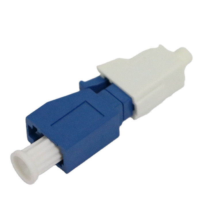 LC APC Upc Male to Female Fiber Optic Attenuator 1-25dB Optional FTTH Fast Connector Quick Adapter